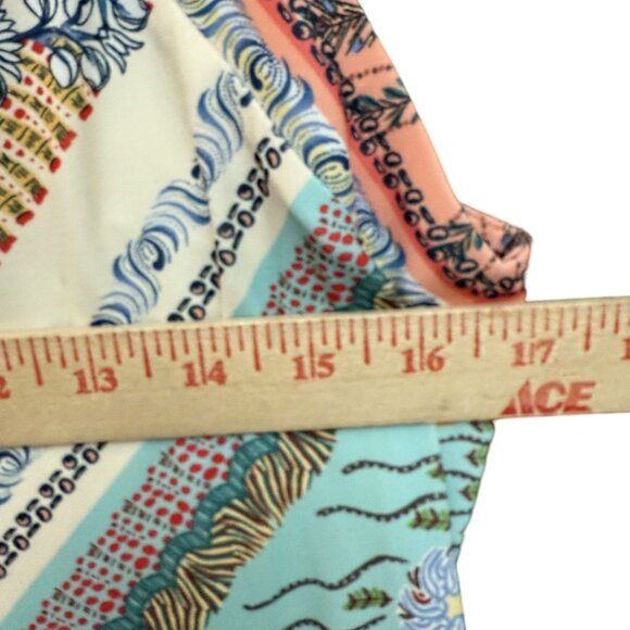 Hale Bob Women's Jersey Dress Sz S Multicolor Mandala Print Stretch Sleeveless - Picture 6 of 8